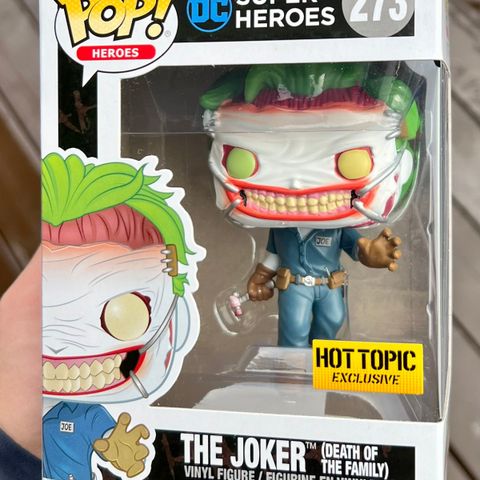 Funko Pop! Joker (Death Of The Family) | DC Comics (273) Excl. to Hot Topic