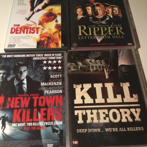 Ripper  letter from hell - New Town Killers - Kill Theory - Dentist.