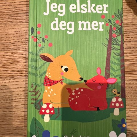 Barnebok: Jeg elsker deg mer