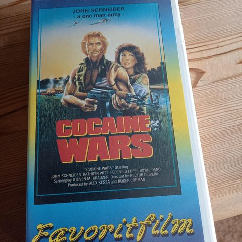 Cocaine Wars- John Schneider- A One Man Army- VHS