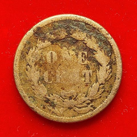 Indian Head Cent fra 1859 USA