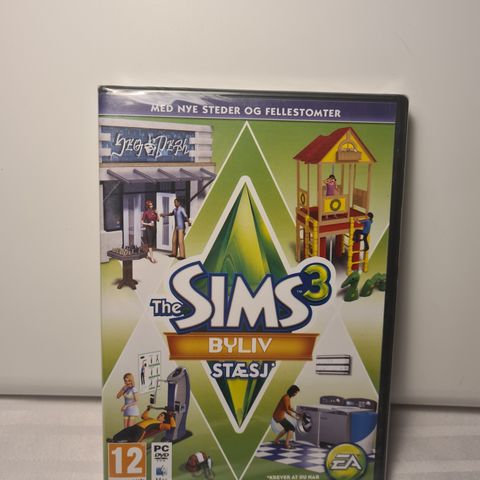 Sims 3 Byliv Stæsj - PC - Ny og Uåpnet