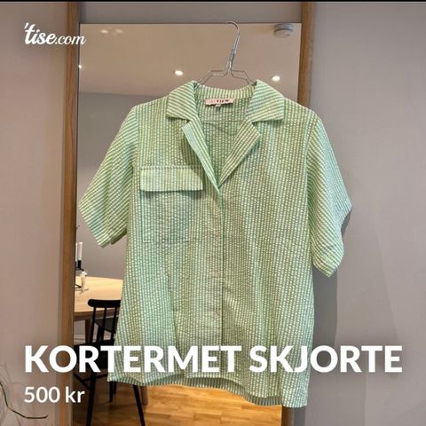 Kortermet skjorte