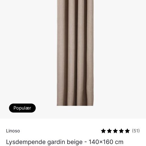 Gardin lysdempende