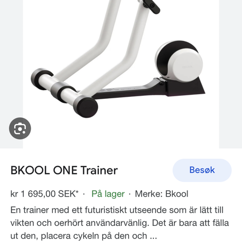 Bkool ONE trainer i veldig god stand