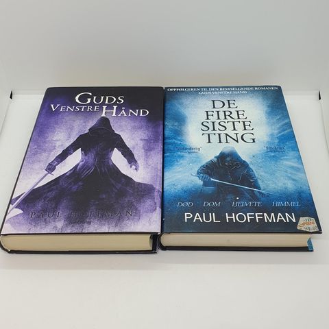2 stk Paul Hoffmann bøker