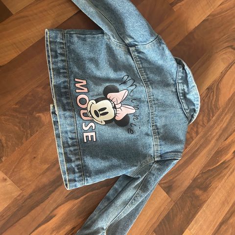 Minne jeans jakke. Str 86 nesten ny