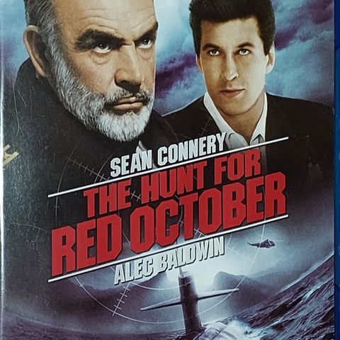 BLU RAY.THE HUNT FOR RED OCTOBER.