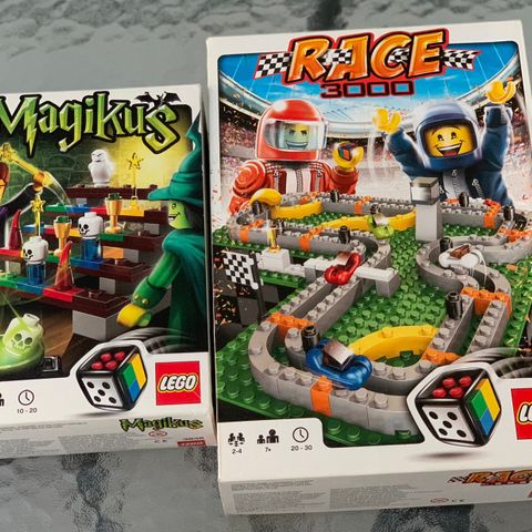LEGO Magicus 3836 og Race 3839