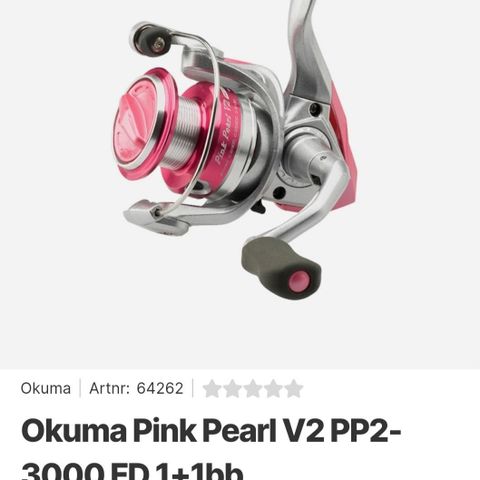 Okuma Pink Peral V2 3000