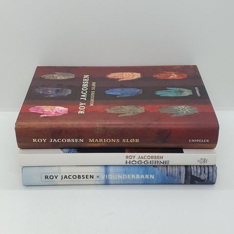 3 stk Roy Jacobsen bøker