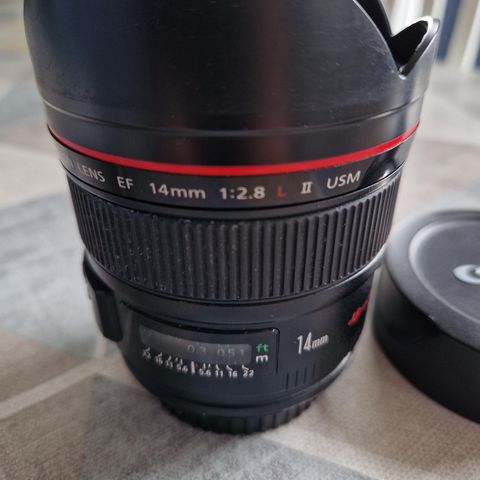 CANON LENS EF 14mm 1:2.8 L II USM