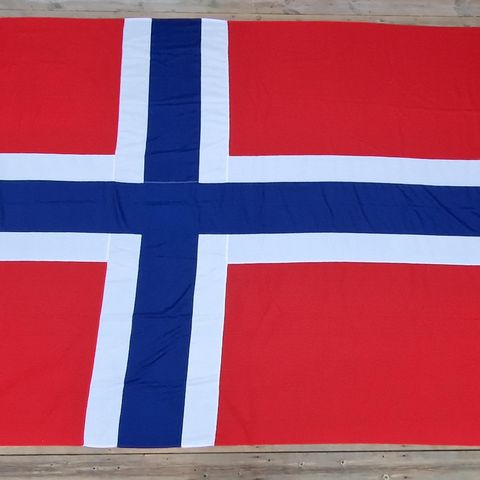 Norsk flagg til flaggstang