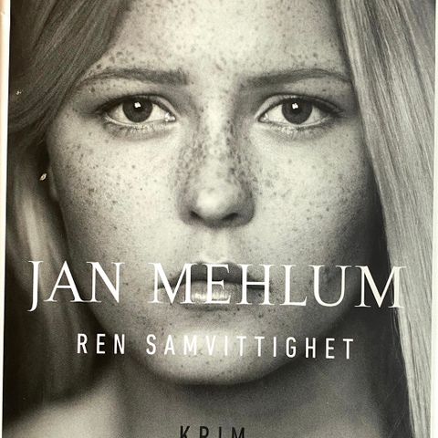 Jan Mehlum: Ren samvittighet" En Svend Foyn-roman. Krim