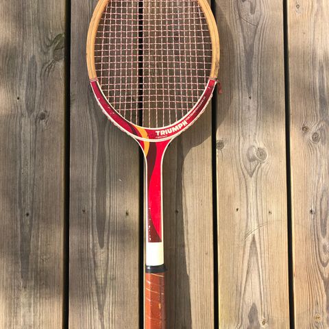 Triumph vintage tennis racket