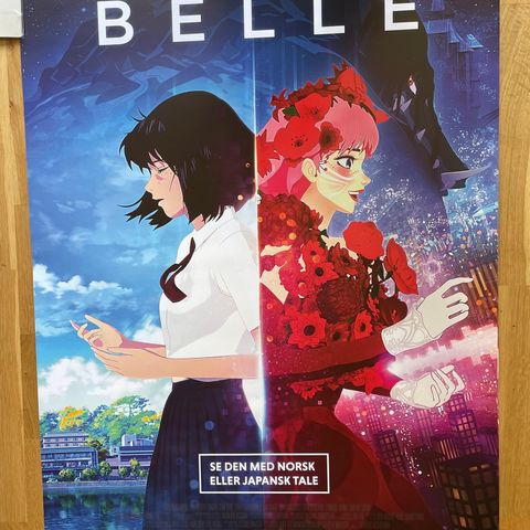 Plakat / Poster Belle ( Ryuu to Sobakasu no Hime) anime japan