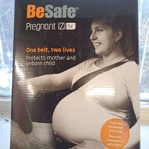 Besafe Pregnant iZi FIX - Gravid sikkhertsbelte bil