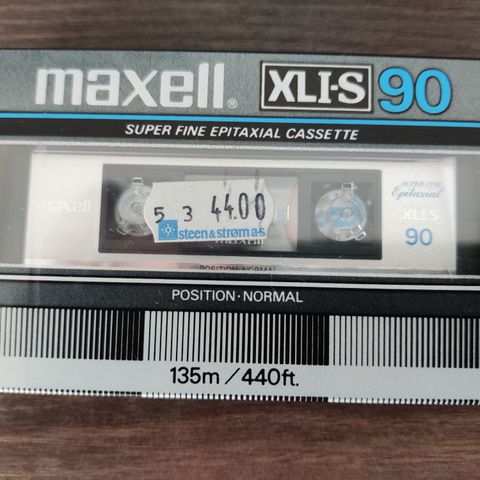 Opptak kassett   Maxell XLI-S  90