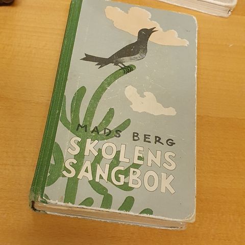 Skolens sangbok. Mads Berg 1955.