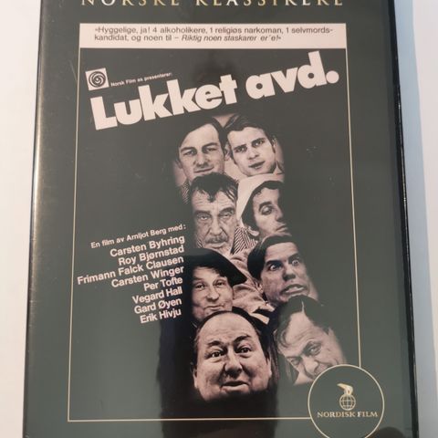 Lukket Avdeling (DVD 1971, Norske Klassikere)
