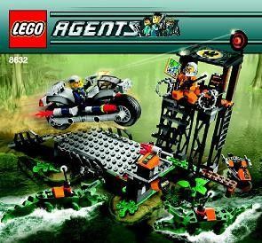 Lego Agents Mission 2 Swamp Raid 8632