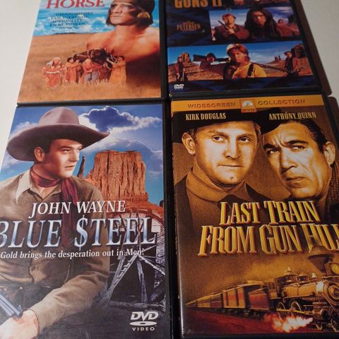 Blue Steel - Ladt Train to Gun Hill - Young Guns 1-2 - A Man Called Horse