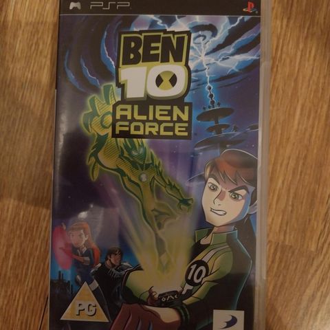 Ben 10 Alien Force - PSP spill