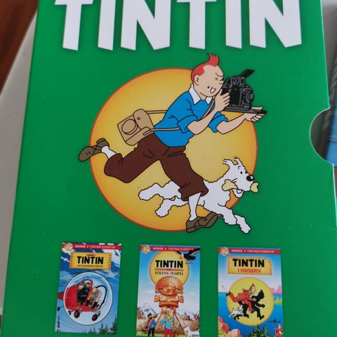 KR 48  DVD TRE EVENTYR MED TINTIN 2007