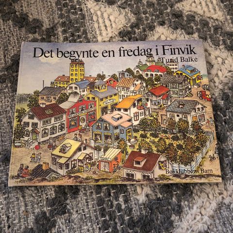 Det begynte en fredag i Finvik Turid Balke bok (hentes/sendes)