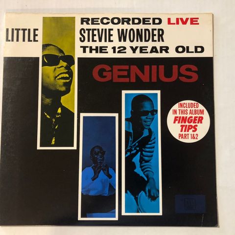 STEVIE WONDER / THE 12 YEAR OLD GENIUS - VINYL LP