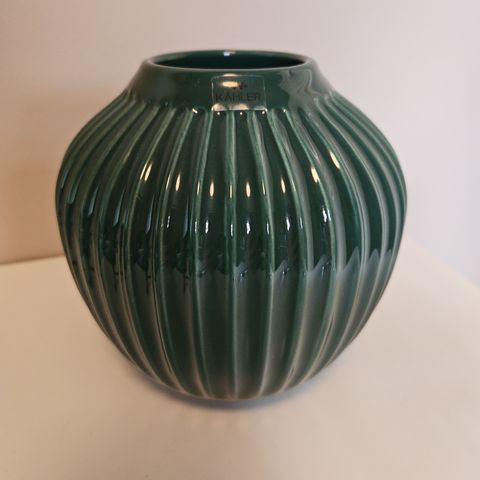 Grønn Kähler Hammershøi vase