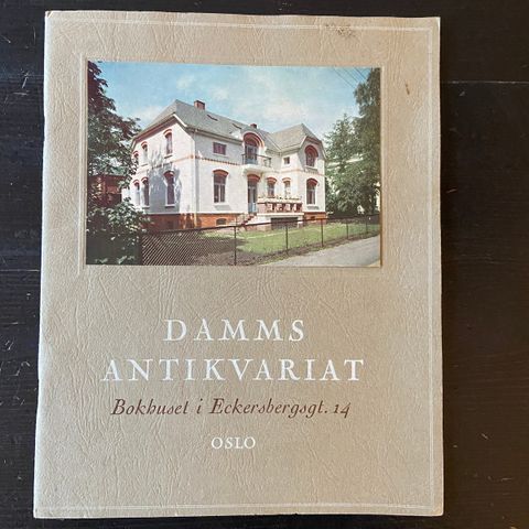 Damms antikvariat - Bokhuset i Eckersbergsgt. 14