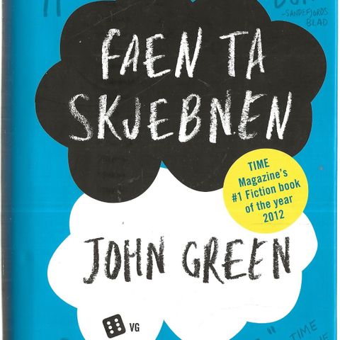 John Green: Faen ta skjebnen  - roman - Gyldendal 2014