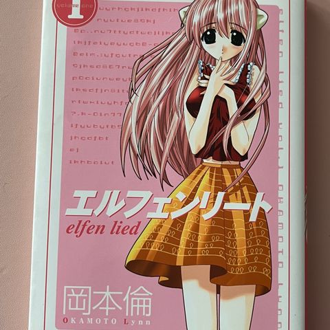 Elfen Lied Manga (Japansk)