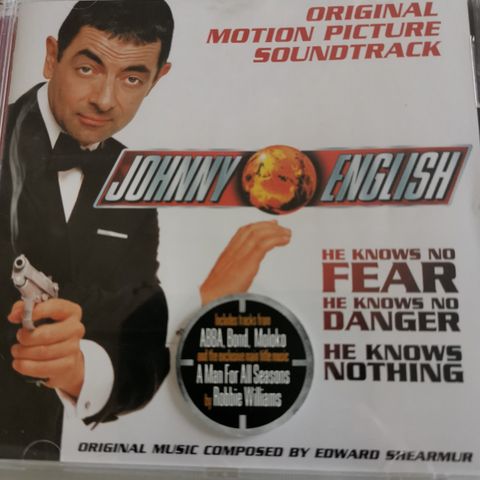 KR 10 CD JOHNNY ENGLISH HE KNOWS NO FEAR 2003