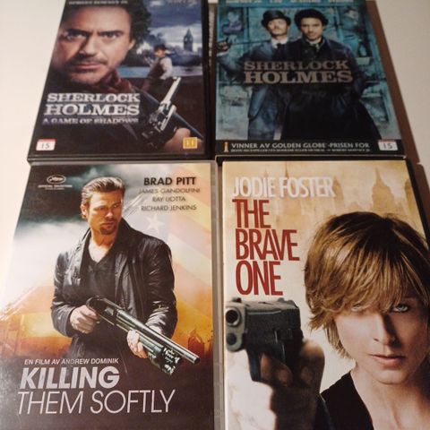 Killing them Softly - Brave One - Sherlock Holmes. Norske tekster