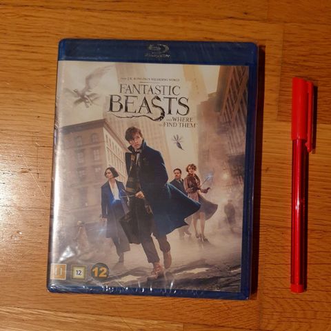 Fabeldyr / Fantastic Beasts : Blu Ray