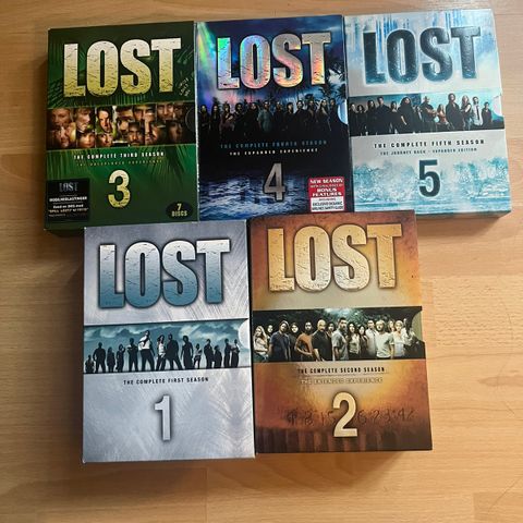 Lost sesong 1-5