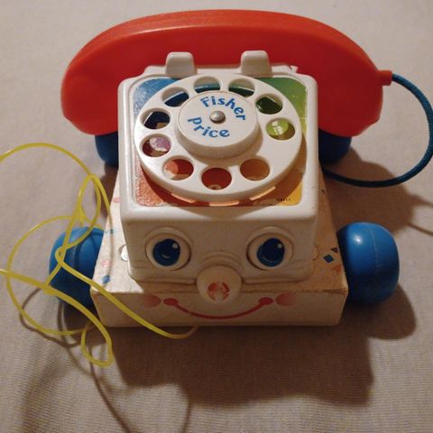 Vintage Fisher Price telefon leker 1961