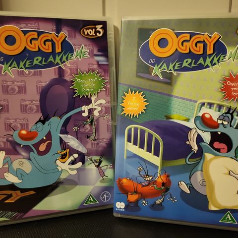 Oggy og kakerlakkene vol 3 og 4