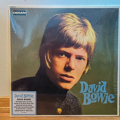 David Bowie "David Bowie" Deram 2010 2LP stereo & mono FORSEGLET