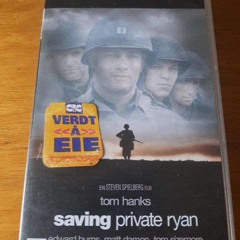 Saving Private rayan Vhs
