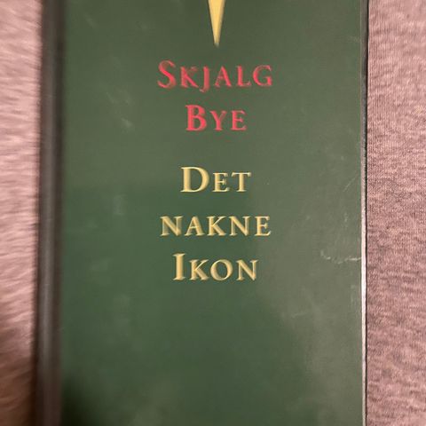 Det nakne ikon . Sjalg Bye