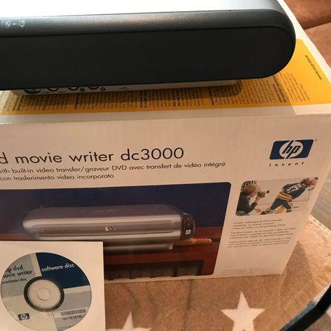 HP DVD moviewriter Dc 3000