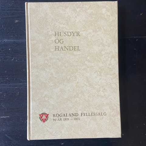 Jon Bergsåker - Husdyr og handel - Rogaland Fellessalg 50 år 1921-1971