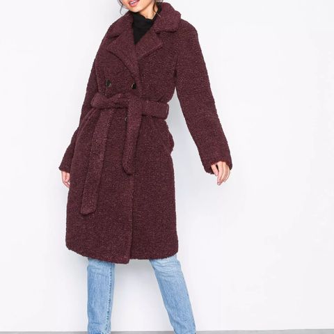 Selected Femme teddycoat str 38