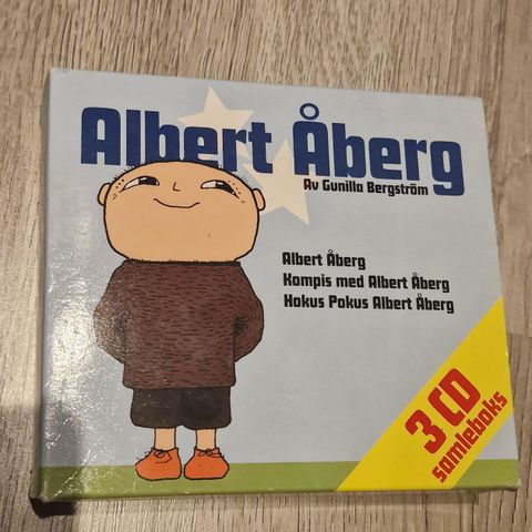 6 lydbøker  med albert åberg