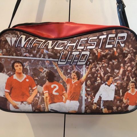 Manchester United - sjelden vintage bag fra 1976