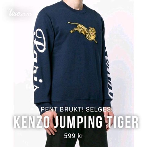 Kenzo Jumping Tiger genser