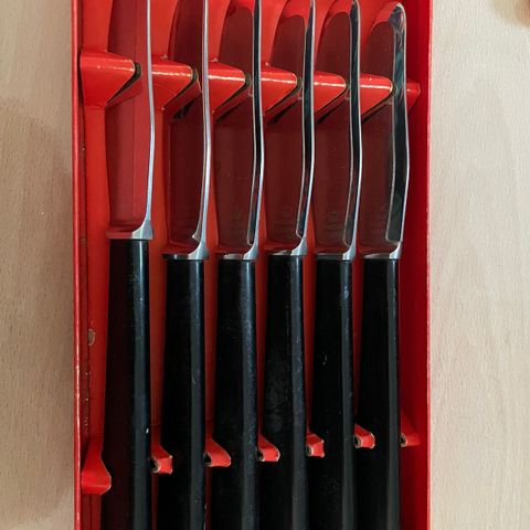 6 raavad smørekniver 21 cm